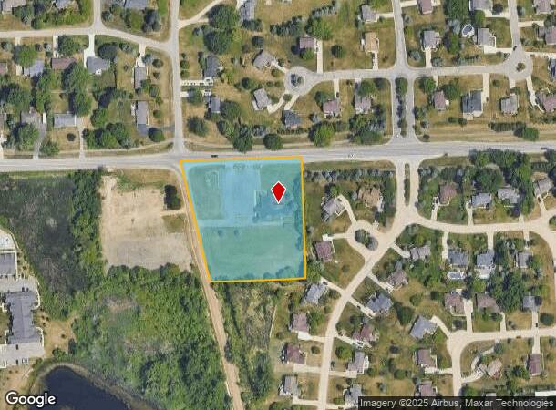  550 E Silverbell Rd, Lake Orion, MI Parcel Map