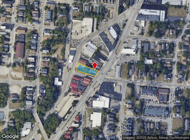  2303 Gilbert Ave, Cincinnati, OH Parcel Map
