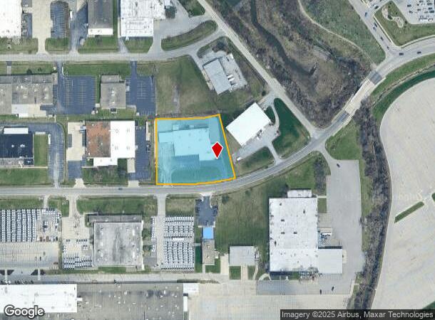 1310 Progress Rd, Fort Wayne, IN Parcel Map