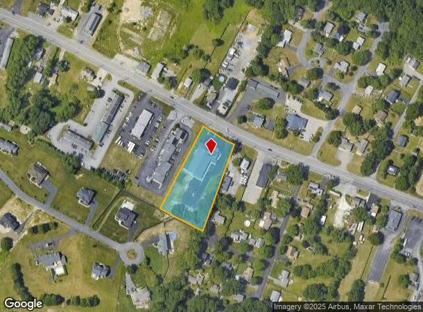  1573 Fall River Ave, Seekonk, MA Parcel Map