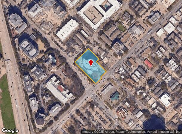 2501 Oak Lawn Ave, Dallas, TX Parcel Map