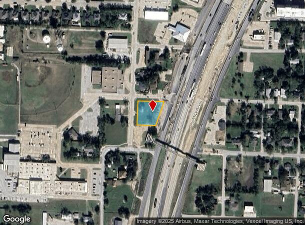 301 N Stemmons St, Sanger, TX Parcel Map