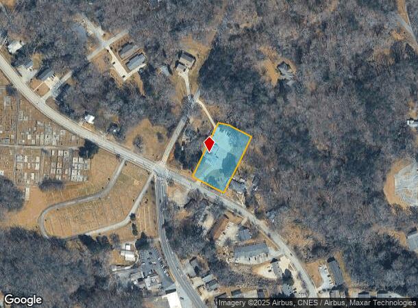  218 Falls Rd, Toccoa, GA Parcel Map