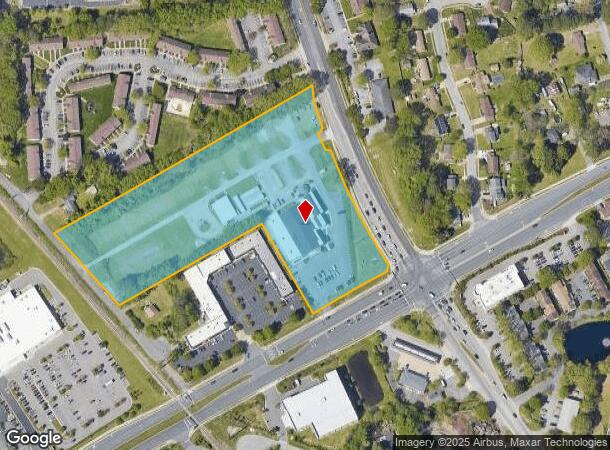  525 Kempsville Rd, Chesapeake, VA Parcel Map