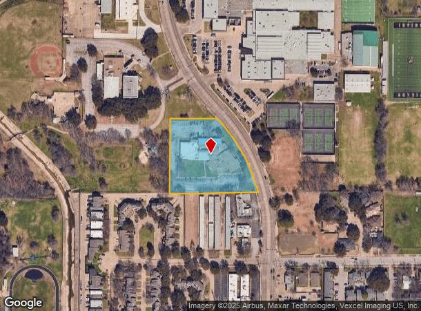819 N O Connor Rd, Irving, TX Parcel Map