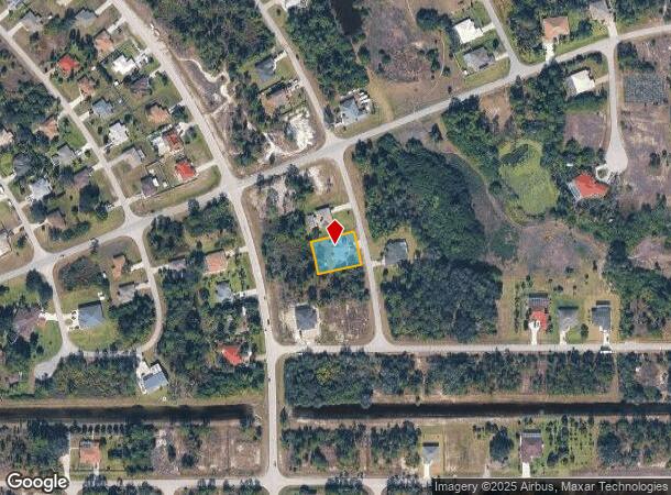  710/712 Creuset Ave S, Lehigh Acres, FL Parcel Map