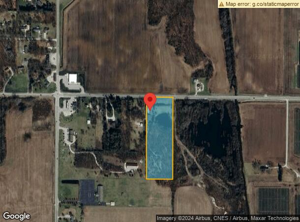  313 E State Road 10, Wheatfield, IN Parcel Map