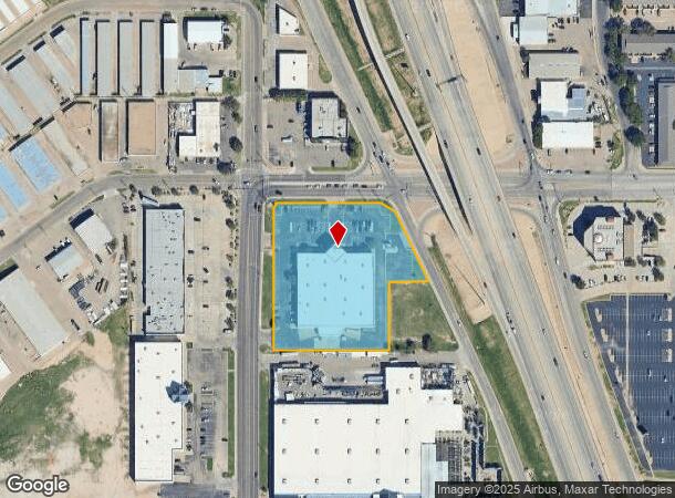  5741 50Th St, Lubbock, TX Parcel Map