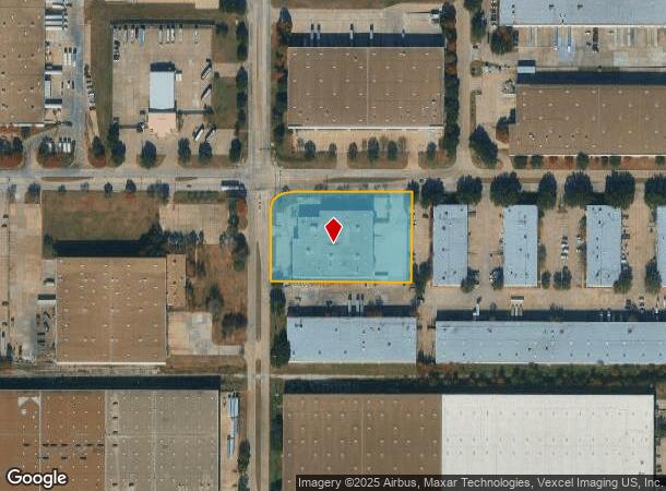  2550 N Great Southwest Pkwy, Grand Prairie, TX Parcel Map