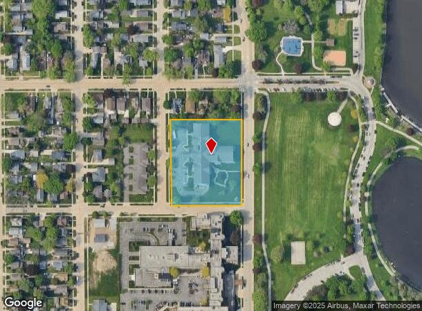 680 Oak St, Oshkosh, WI Parcel Map