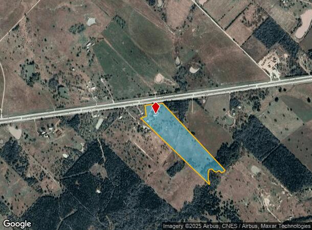  1403 W Us Highway 290, Carmine, TX Parcel Map