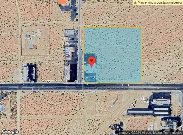  61416 29 Palms Hwy, Joshua Tree, CA Parcel Map