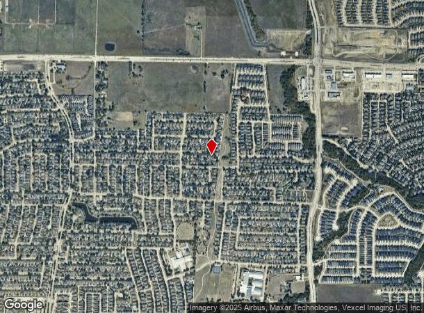 Witt & King Se Corner Rd, Frisco, TX Parcel Map