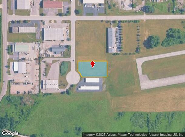 233 S Ivanhoe Ct, Griffith, IN Parcel Map