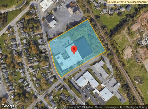  1000 Florida Ave, Hagerstown, MD Parcel Map