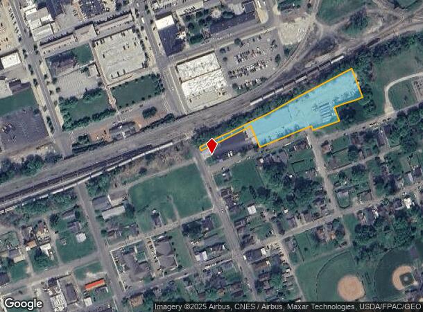  88 S 2Nd St, Newark, OH Parcel Map