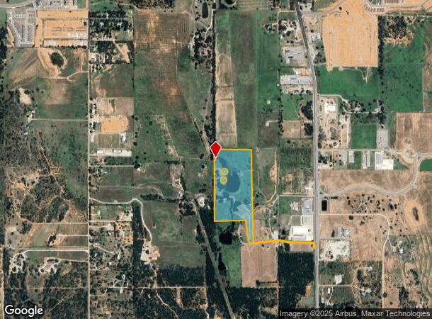  646 Victor Eckhardt Rd, Fredericksburg, TX Parcel Map