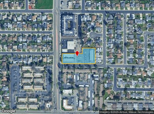  3097 Willow Ave, Clovis, CA Parcel Map