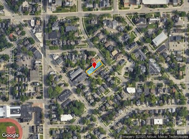 908 Oakland Ave, Ann Arbor, MI Parcel Map