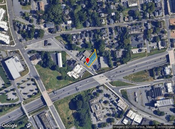  627 Brookstown Ave, Winston Salem, NC Parcel Map