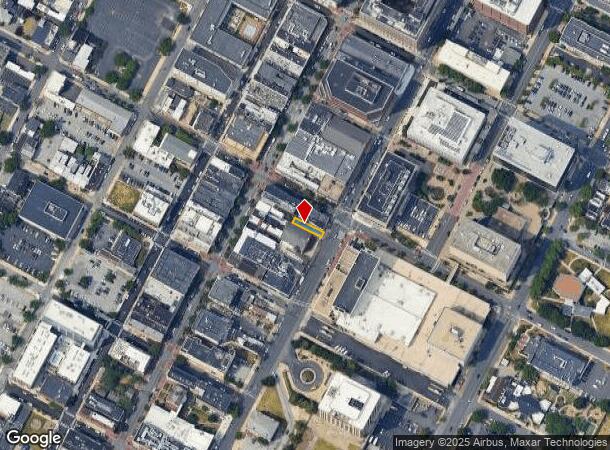  721 N King St, Wilmington, DE Parcel Map