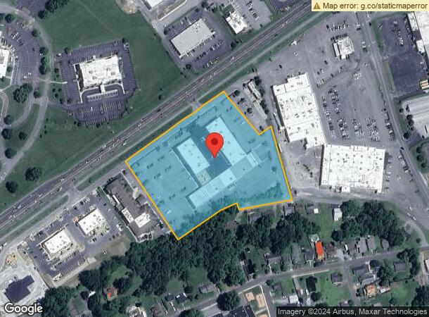  1500 W Elk Ave, Elizabethton, TN Parcel Map