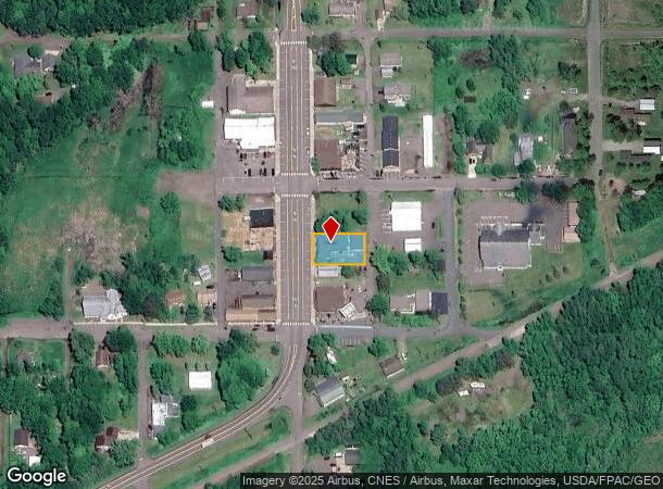  160 N Main St, Wahkon, MN Parcel Map