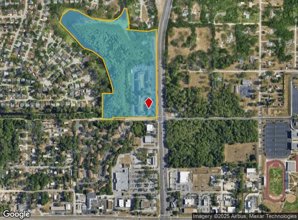  12301 Little Rd, Hudson, FL Parcel Map