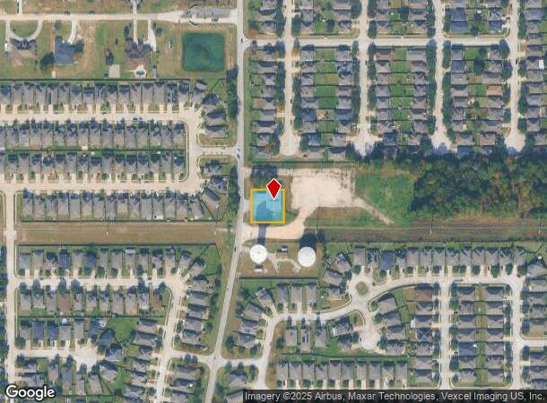 20810 Lee Rd, Humble, TX Parcel Map