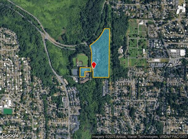 1680 134Th Ave Se, Bellevue, WA Parcel Map