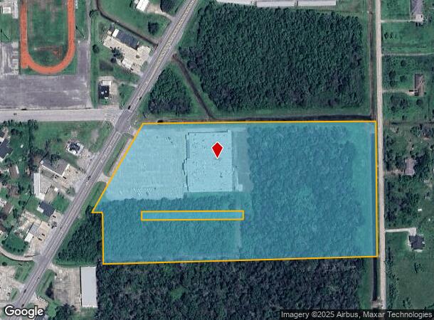1524 E Mulberry St, Angleton, TX Parcel Map