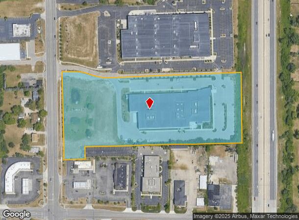 2100 N Opdyke Rd, Auburn Hills, MI Parcel Map