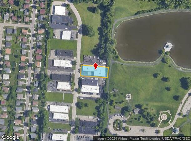  2764 Culver Ave, Dayton, OH Parcel Map