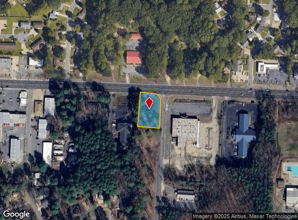  6917 Baseline Rd, Little Rock, AR Parcel Map