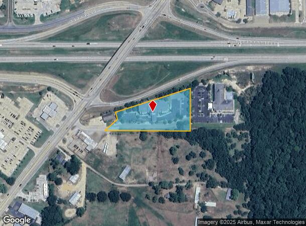  1707 Roberta Ave, Ruston, LA Parcel Map