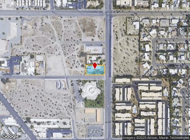 2303 N Indian Canyon Dr, Palm Springs, CA Parcel Map