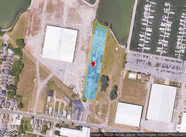  1321 First St, Sandusky, OH Parcel Map