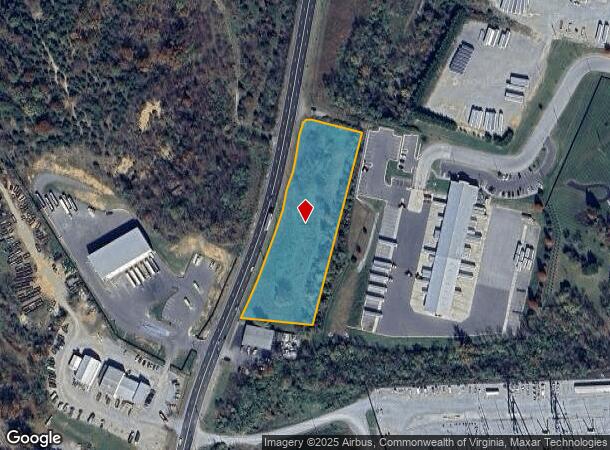  Lee Hwy, Cloverdale, VA Parcel Map