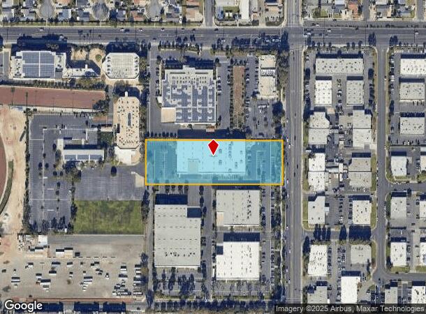 10711 Walker St, Cypress, CA Parcel Map