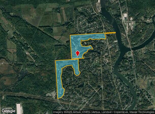 8055 Potter Rd, Phoenix, NY Parcel Map