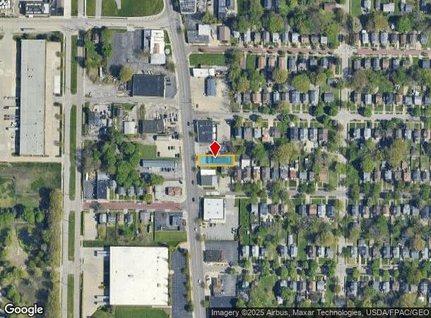  1495 S Main St, Akron, OH Parcel Map