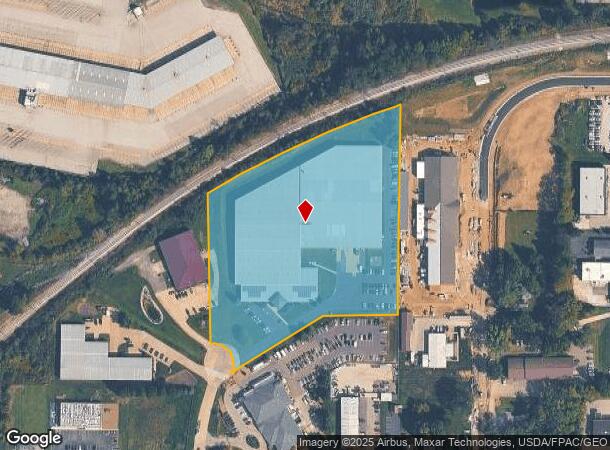  1287 Centerview Cir, Copley, OH Parcel Map