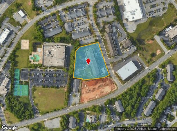  3725 Admiral Dr, High Point, NC Parcel Map