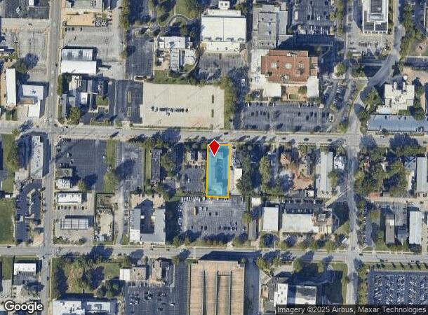  728 E Walnut St, Springfield, MO Parcel Map