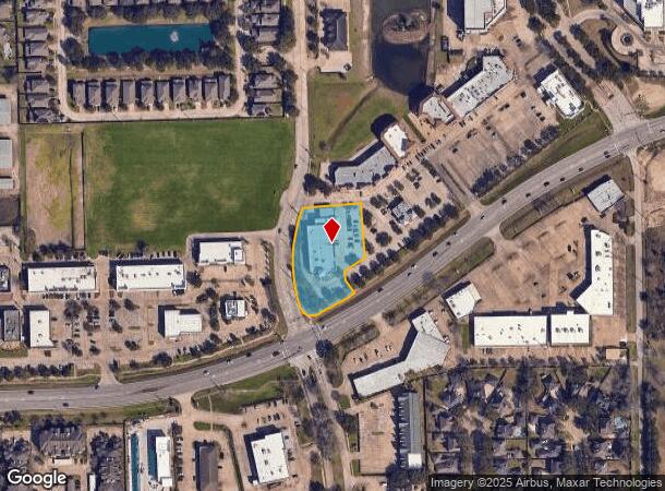 9517 Broadway St, Pearland, TX Parcel Map