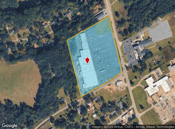 1030 Benson St, Hartwell, GA Parcel Map