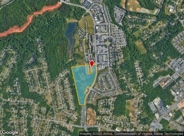  1280 Enterprise Dr, Lynchburg, VA Parcel Map