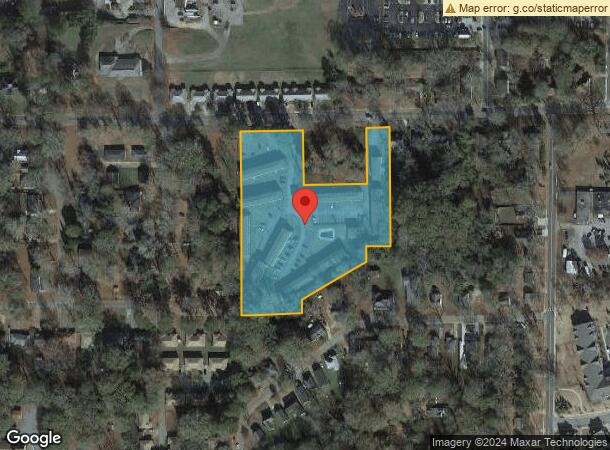  1110 W Poplar St, Griffin, GA Parcel Map