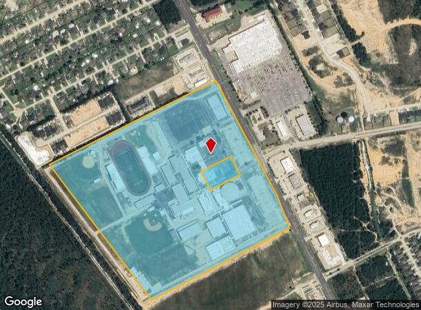 103 S Lhs Dr, Lumberton, TX Parcel Map