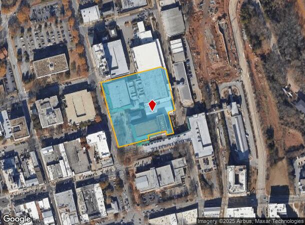  300 N Thomas St, Athens, GA Parcel Map